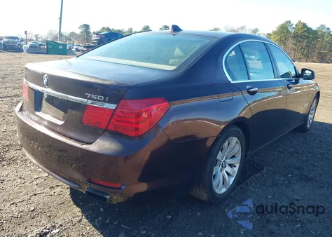 2011 BMW 750I xDrive from USA, damaged, VIN WBAKC6C56BC395326